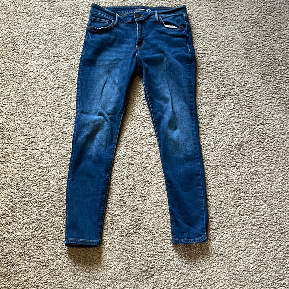 Dark Old Navy Rockstar Super Skinny jeans